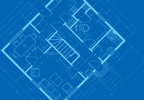 image of house plan blueprints